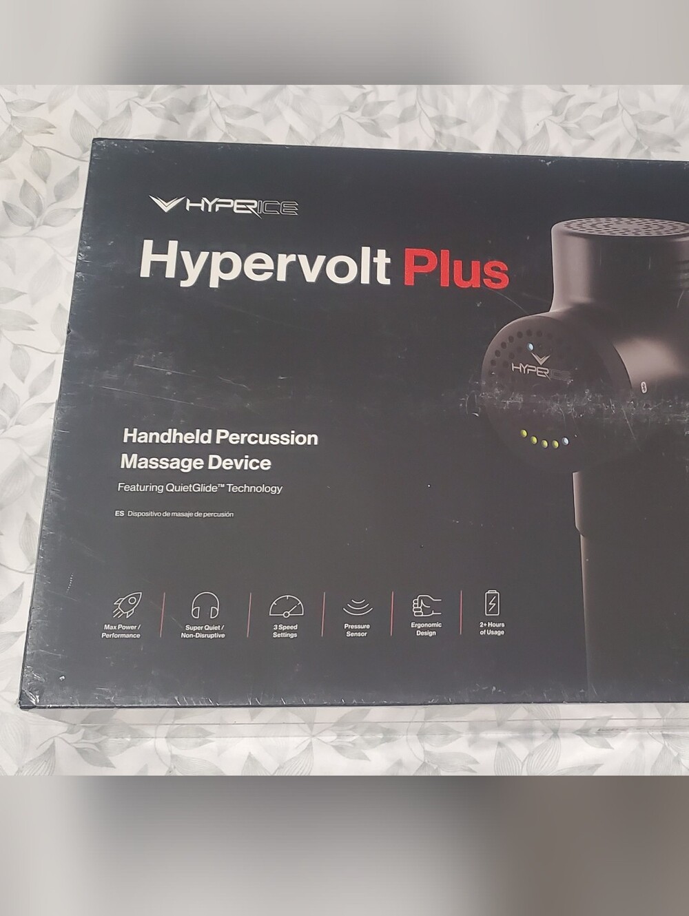 Hyperice Hypervolt Plus Percussion Massage Device $400 Retail BNIB